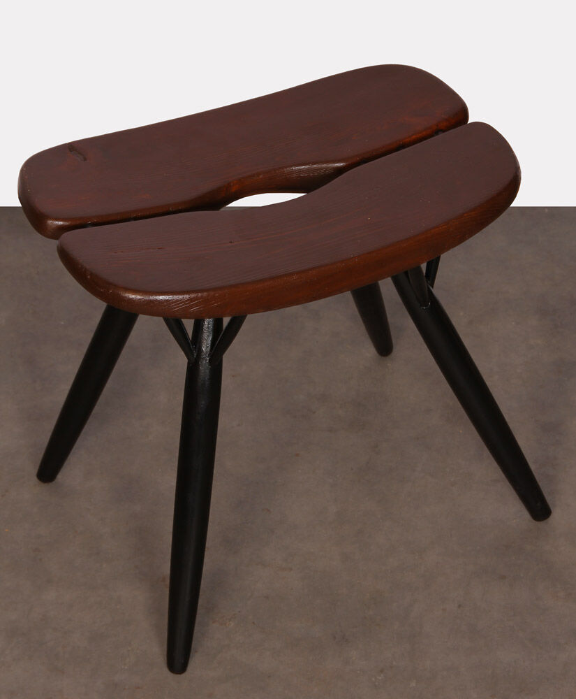 Stool by Ilmari Tapiovaara, Pirkka model, 1950