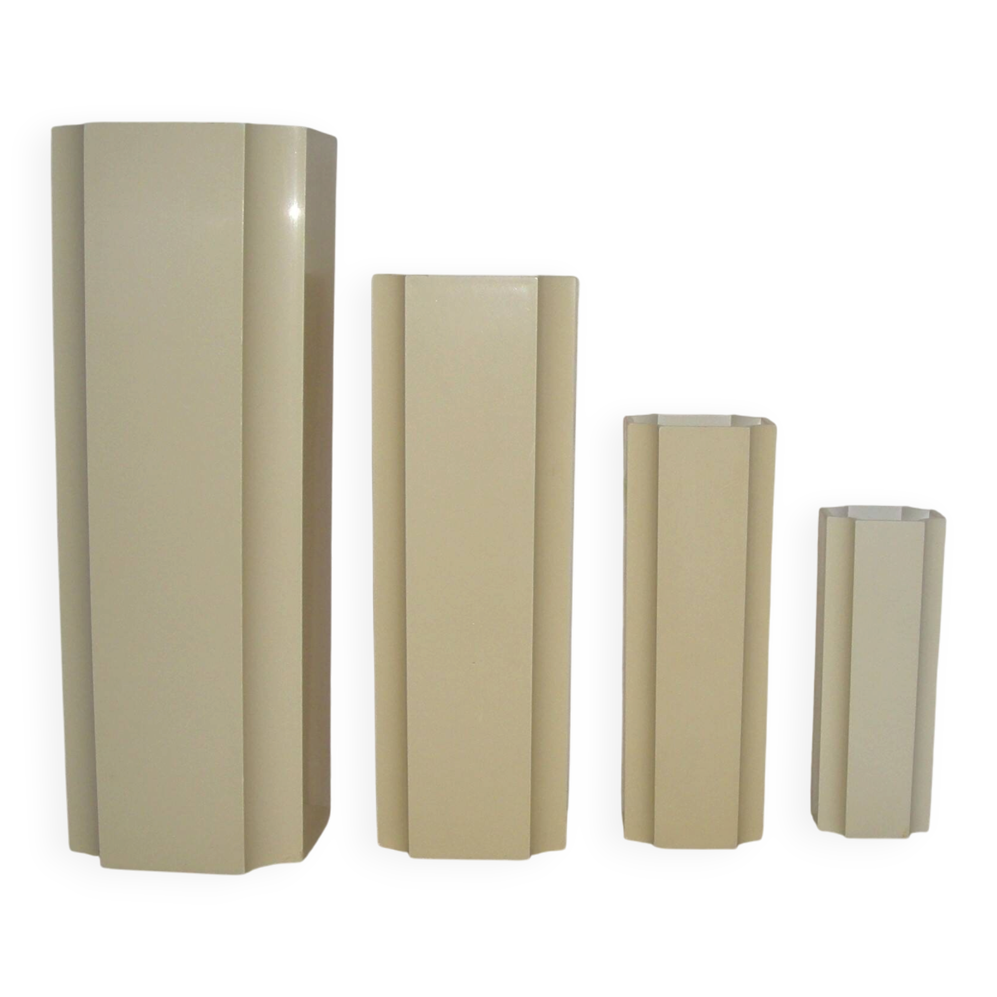 Jacques Bedat vases for Chabrières & Co from the 1970s.