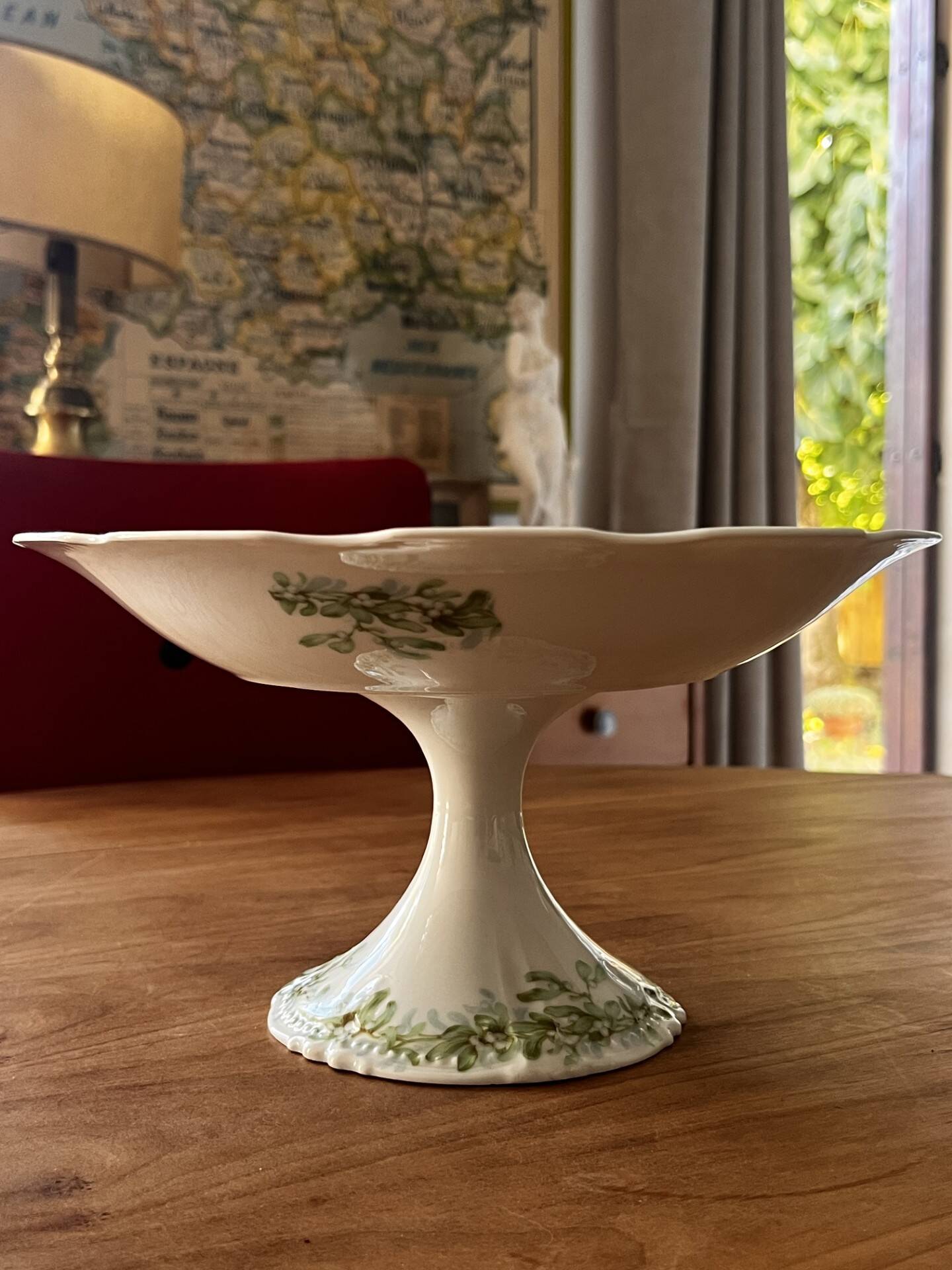Antique fruit bowl