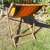 Vintage orange and brown transat