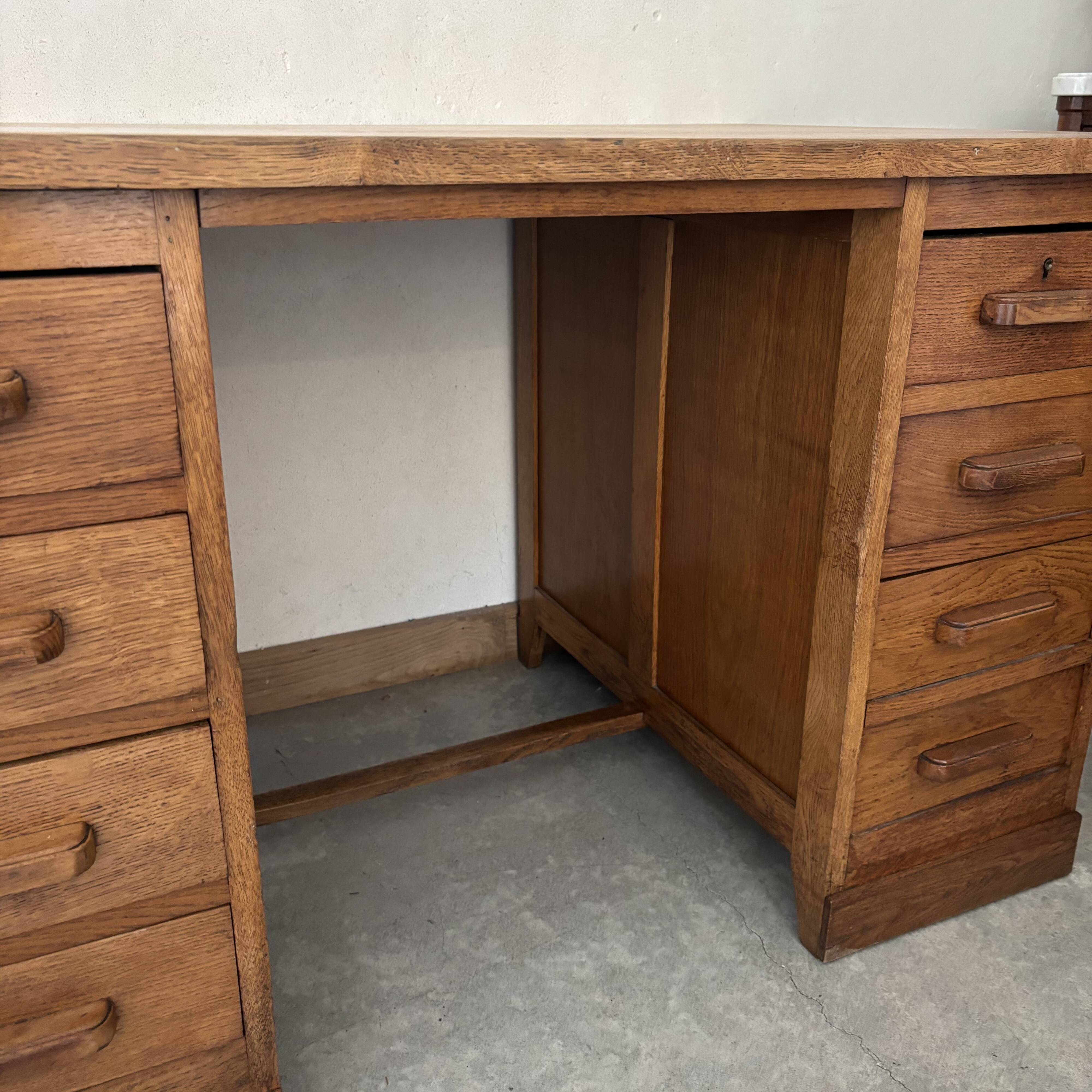 Wooden desk