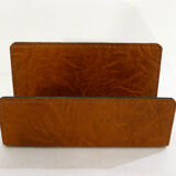 Brown leather letter range