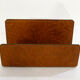 Brown leather letter range