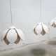 Vintage lotus flower pendant lamp