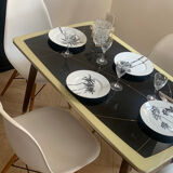Table de salon à manivelle