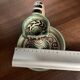Hand candle holder "Rat de cave" in Safi ceramic, signed Punter
