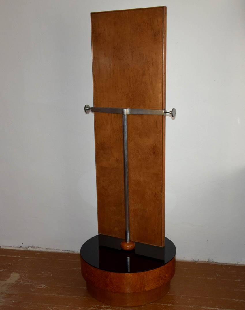 Grand Miroir à Charnière Antique des Années 1930 par Halabala pour UP Zavody