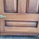Small wardrobe with one door in solid oak - Guillerme and Chambron