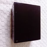 Small black lacquered box with Art Deco decor.Japan