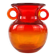 Mid-century modern vase, glass, designed by J. Słuczan-Orkusz, Poland, 1970s