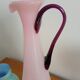 Duo of opaline vases