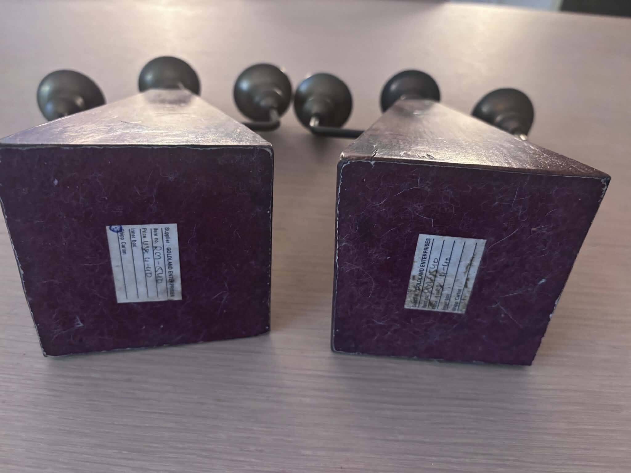 Candle holders pair