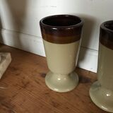 Ensemble de 4 mugs mazagran en grès
