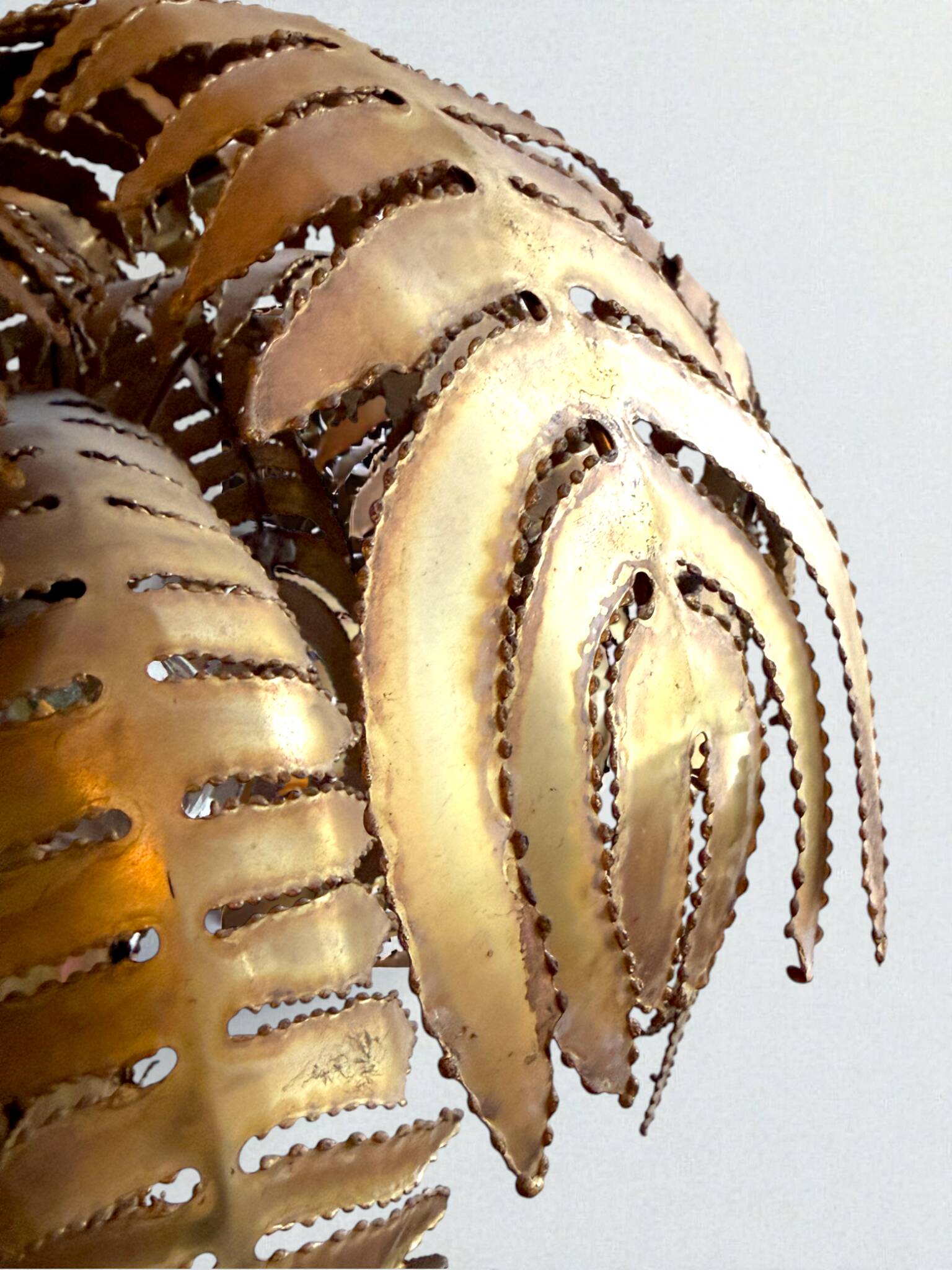 Palm Tree Lamp by Christian Techoueyres for Maison Jansen, 90 cm, 1970