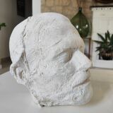 Signed plaster head
