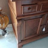 Walnut bathroom furniture