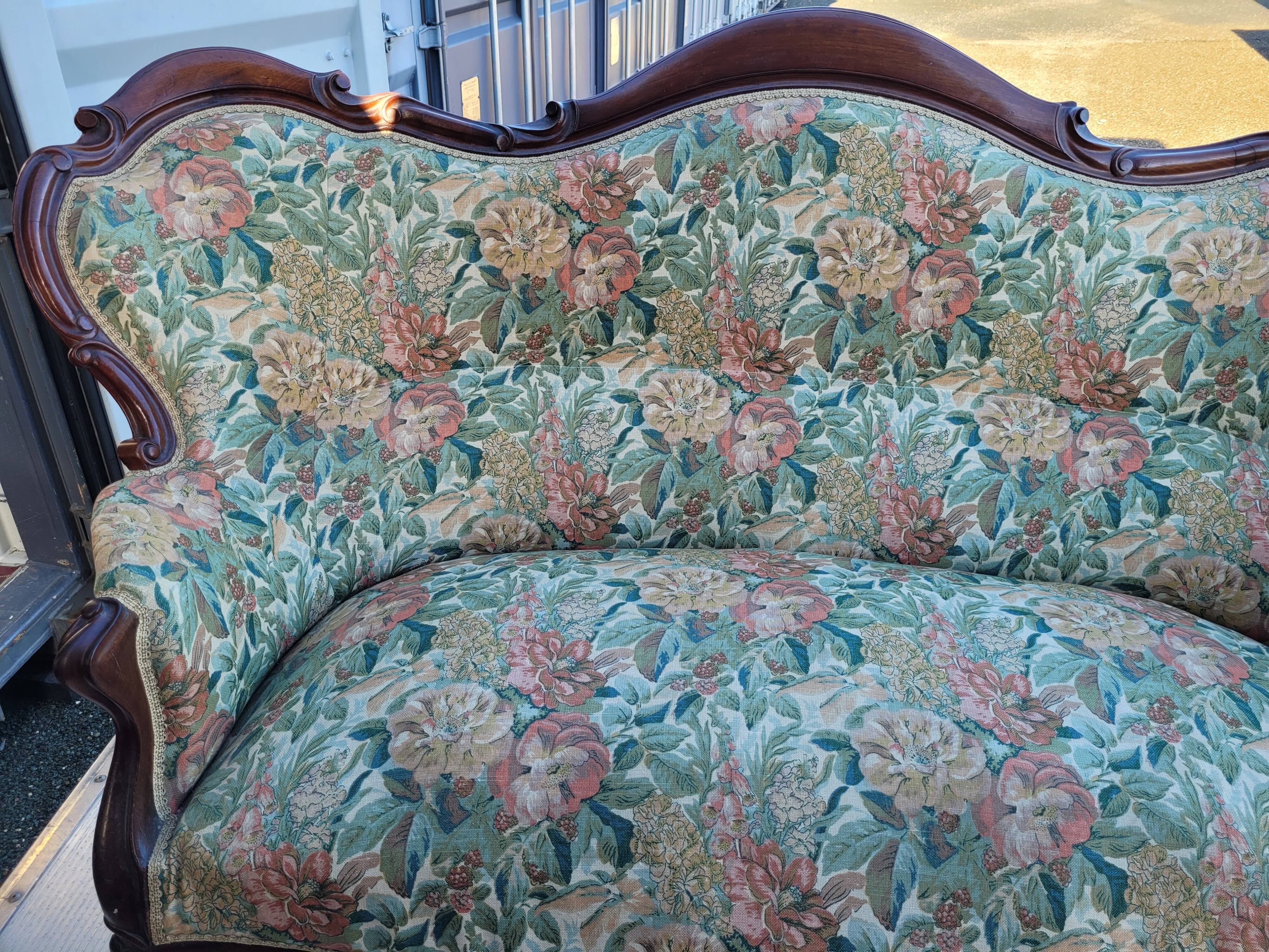 Louis XV style sofa and armchairs