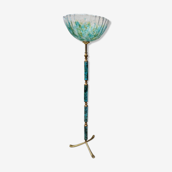 Ceramic and murano glass lamppost 1960