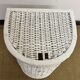 Rattan laundry basket