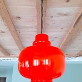 Vintage blown glass pendant light - Design by Hans Agne Jakobsson for Staff Leuchten