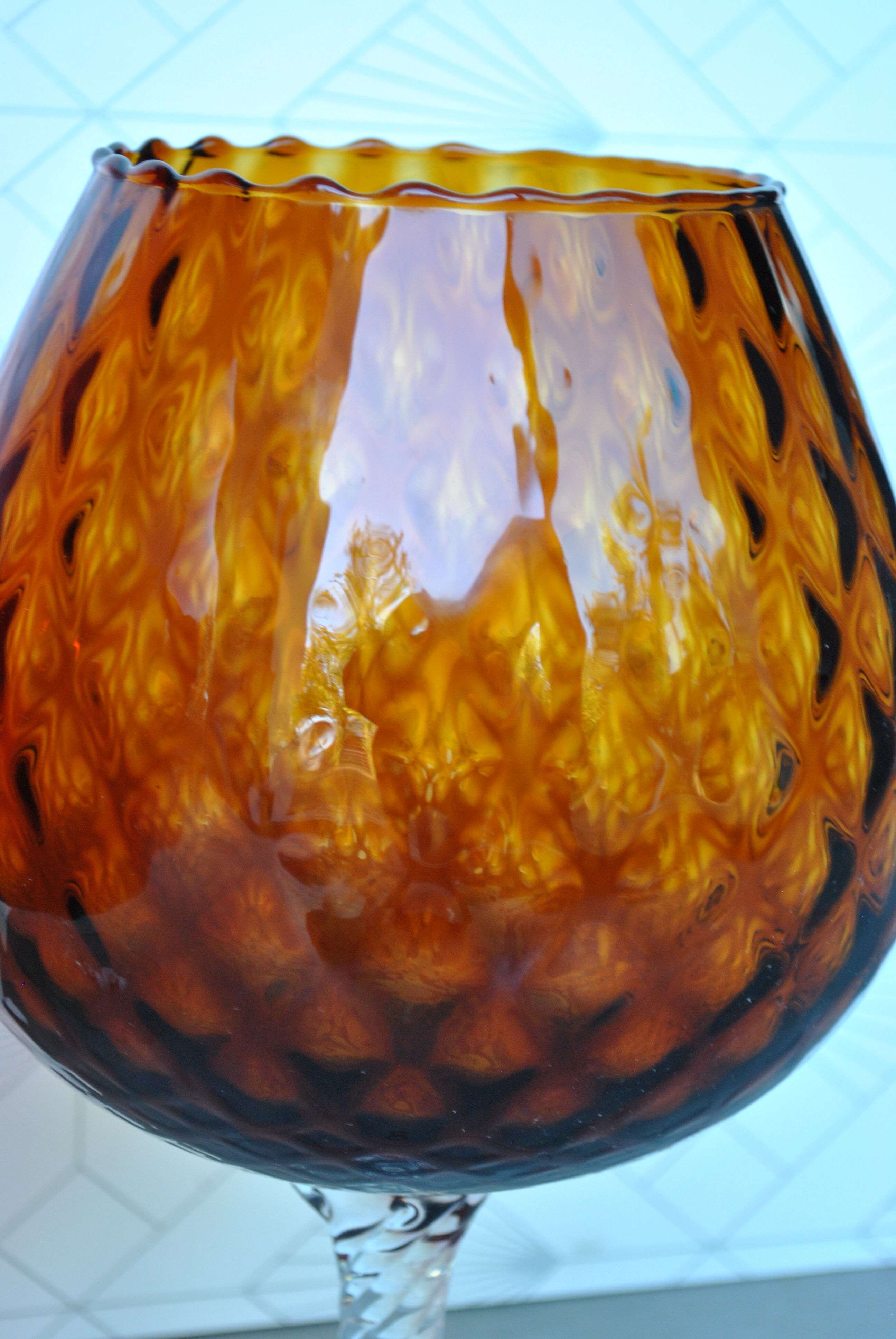 Paire de vases coupe Empoli