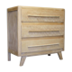 Commode vintage bois brut