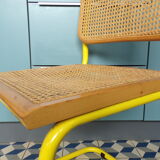 Yellow Cesca Breuer chair