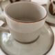Set de 6 grandes tasses en grès de l'Arnon vintage