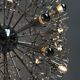 XL Chrome "Sputnik" chandelier