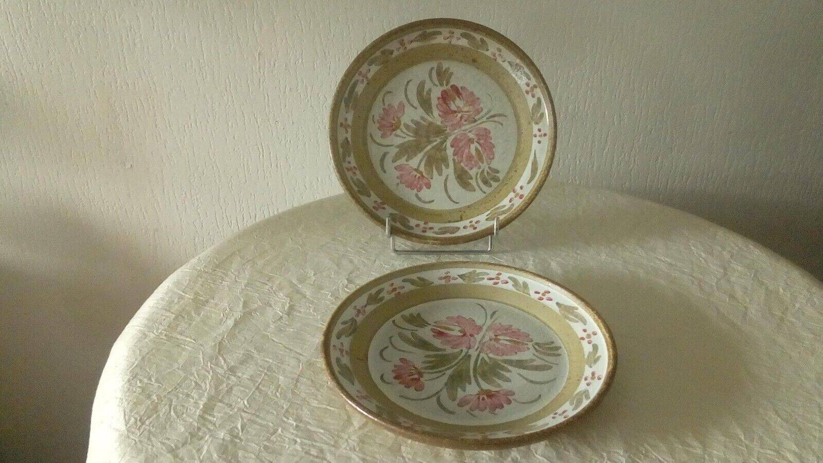 Vintage Keraluc stoneware plates