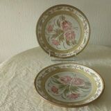 Assiettes en gres keraluc vintage