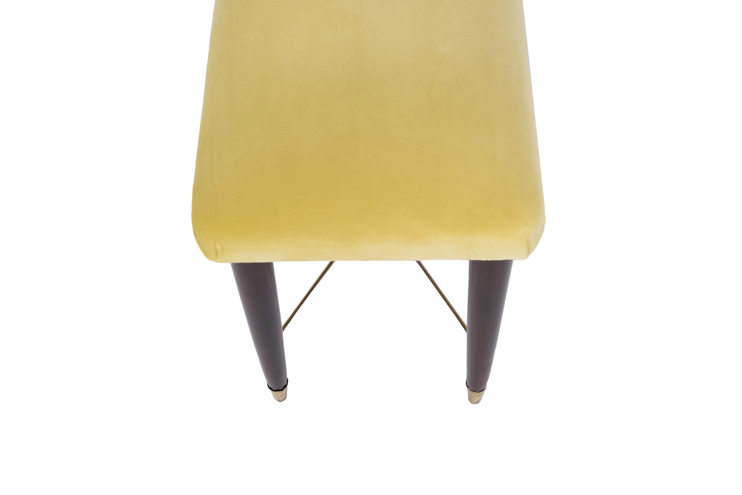 Art Deco rosewood footrest