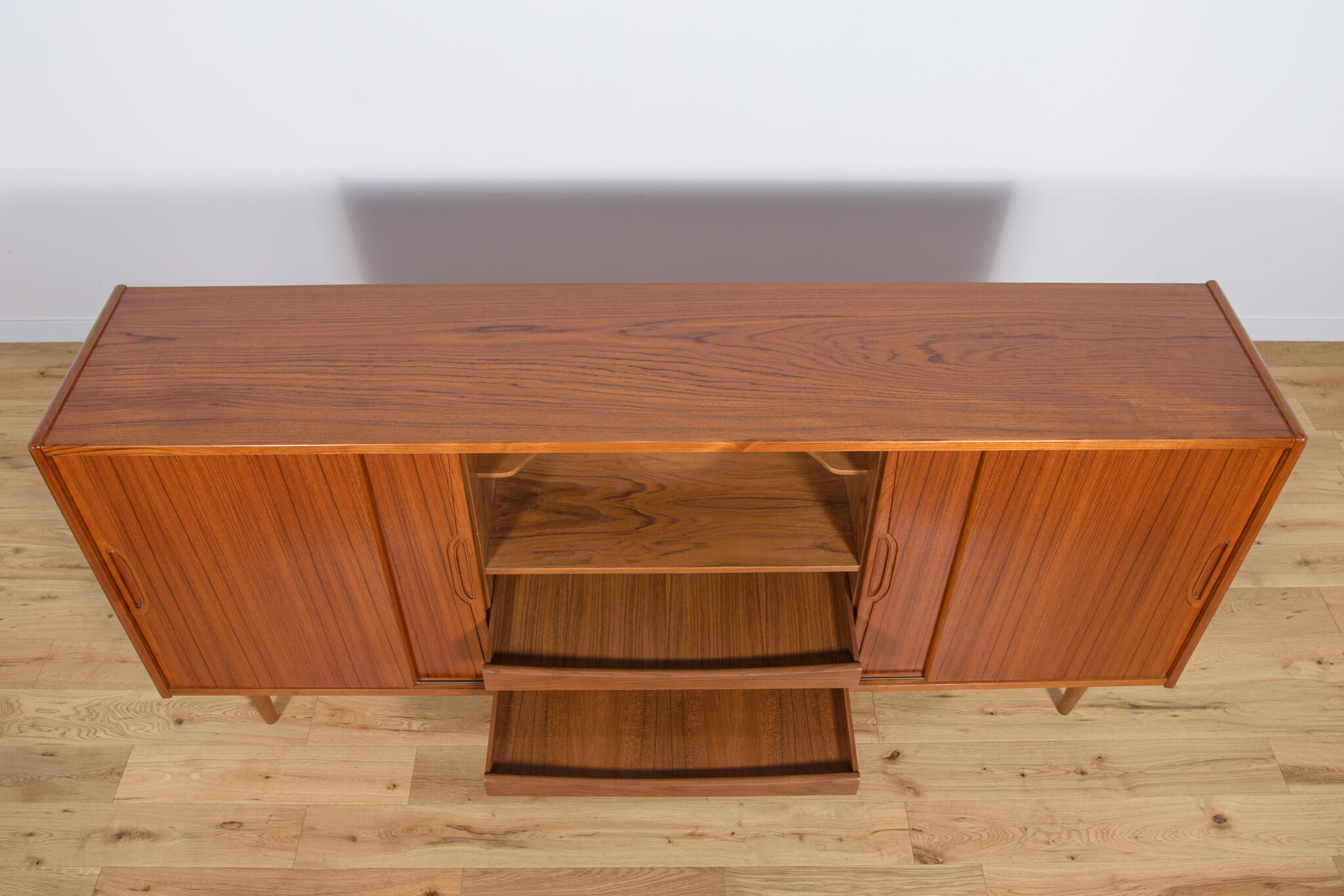 Mid-Century Teak Sideboard by Borge Seindal for Westergaard Mobbel Forgip, 1960s