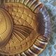 12 large fish plates in Sarreguemines slurry