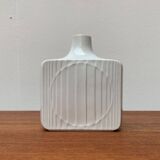 Vintage minimalist porcelain vase from Fürstenberg, Germany.