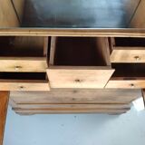 Louis Philippe glazed style secretary