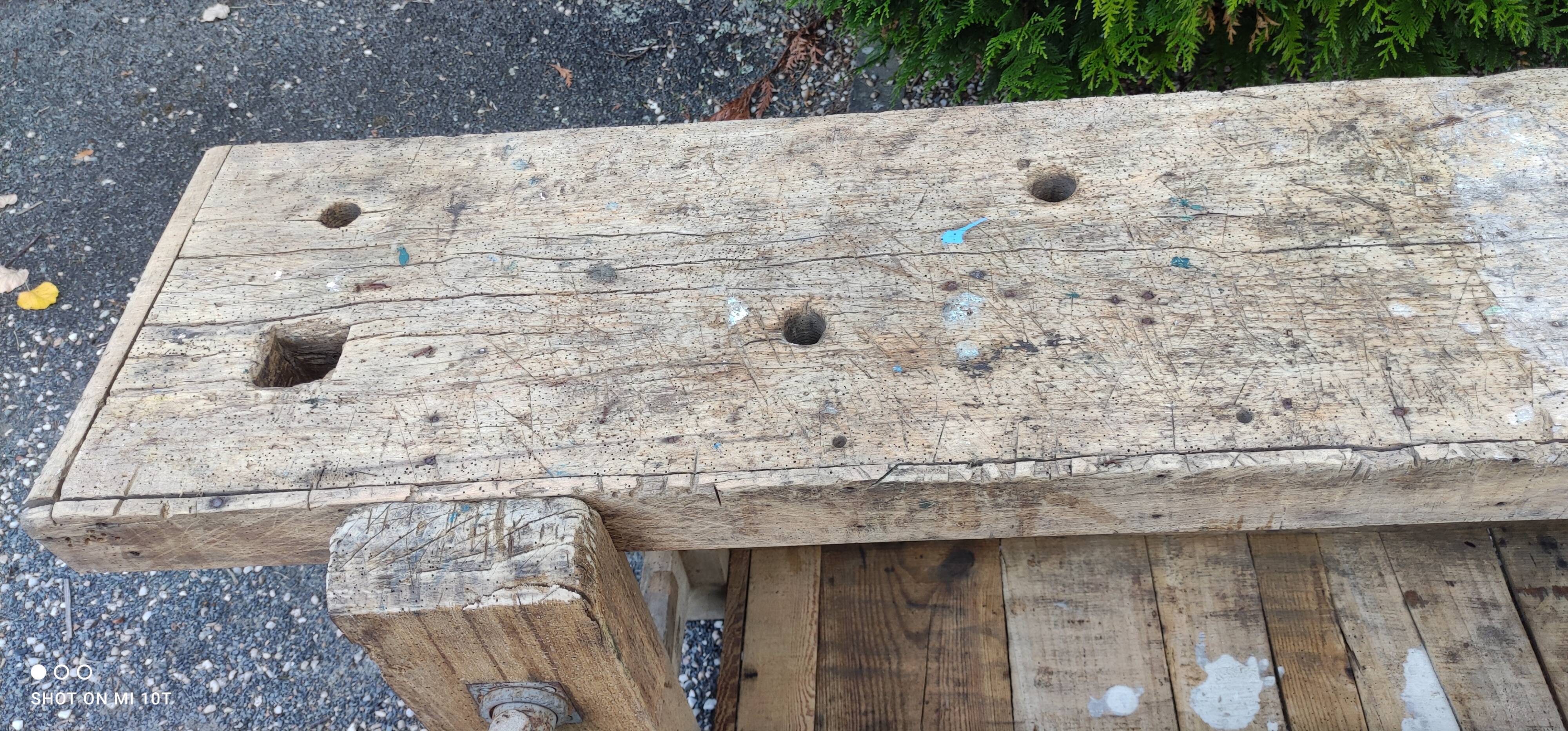 Antique workbench/trade furniture