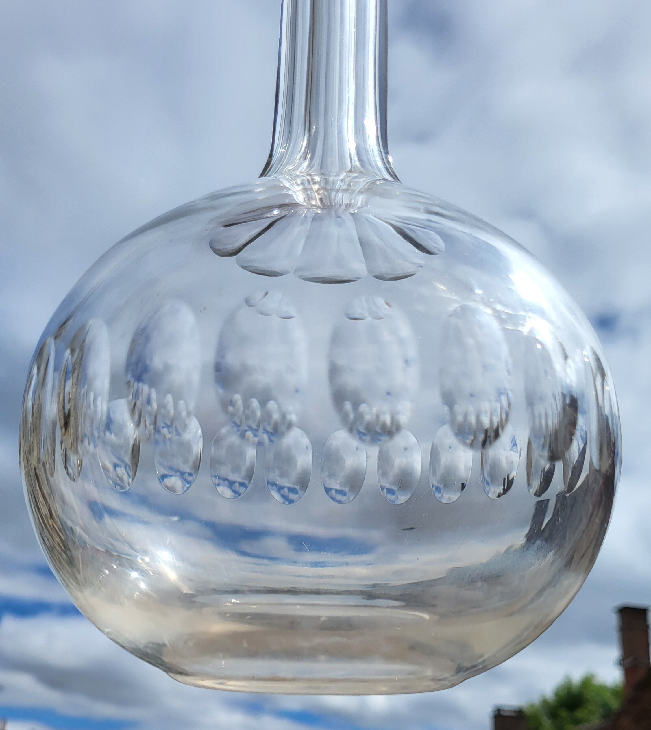 Crystal decanter Hadeland Glassverk Edvard Norway