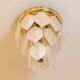 Murano Glass Chandelier with Hexagonal Leafs, Italy, 1960s