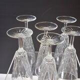 6 champagne flutes from VMC Reims in very good condition.