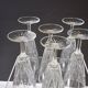 6 champagne flutes from VMC Reims in very good condition.