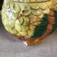 Set of candy and sugar boxes in slipware.