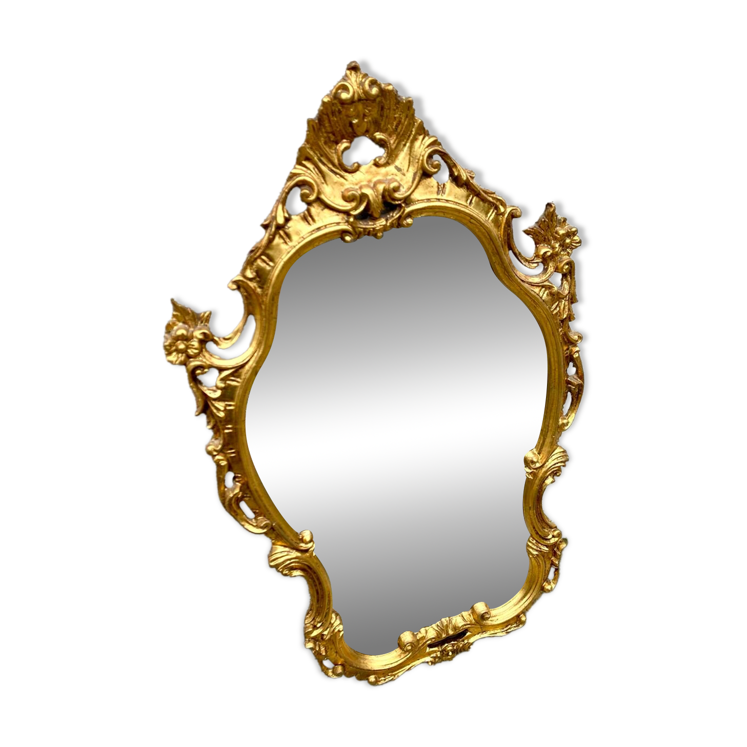 Baroque wooden mirror from the period