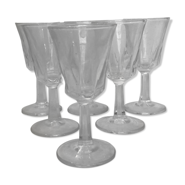 Ensemble de 6 verres à liqueur