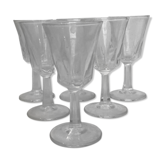 Set of 6 liqueur glasses