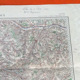 Châteauroux (Indre)  Carte Géographique ancienne dressé, gravé, publié...