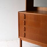 Scandinavian Teak Bookcase with Drawers – Bodafors