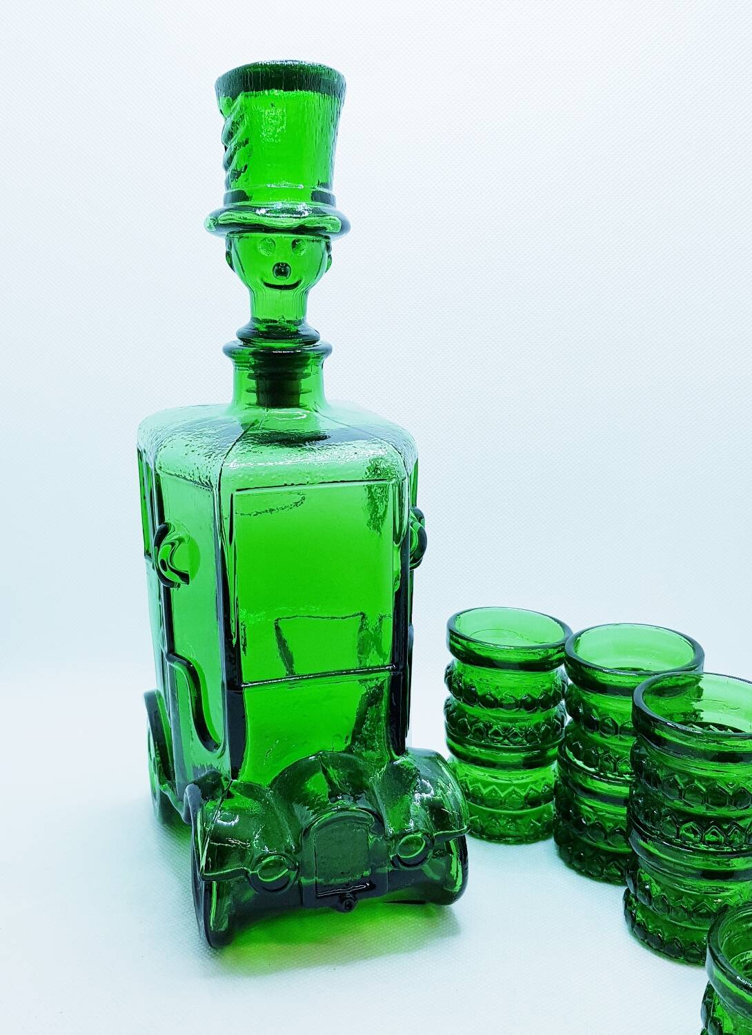 Coffret à liqueur de diligence Bessi