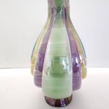 Ceramic Vase Attributed to Italo Casini with Iridescent Colors, Italy