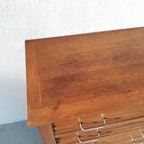 Chest of drawers vintage compass feet